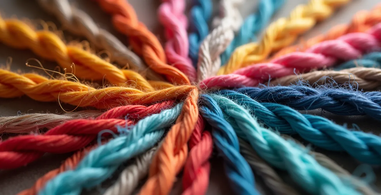 Professionals from different backgrounds connecting abstract concepts